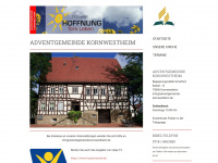 adventgemeinde-kornwestheim.de Webseite Vorschau