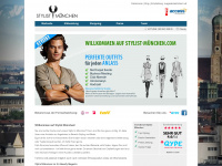 stylist-muenchen.com Webseite Vorschau