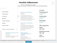 dotzigen.ch Webseite Vorschau