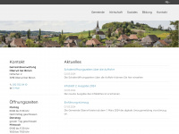 oberwil-bueren.ch Webseite Vorschau