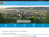pieterlen.ch Webseite Vorschau