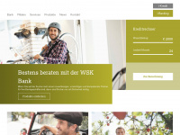 wsk-bank.at Webseite Vorschau