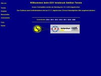esvi-tennis.at Webseite Vorschau