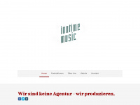 inntimemusic.com Webseite Vorschau