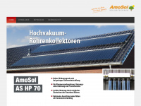 amosol.de Webseite Vorschau