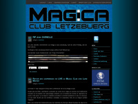 magica.lu Webseite Vorschau