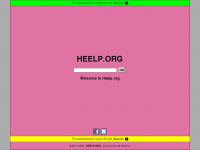 heelp.org Webseite Vorschau
