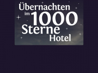 1000sternehotel.de Webseite Vorschau