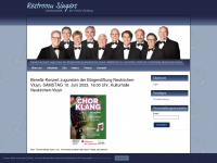 restroom-singers.de Webseite Vorschau