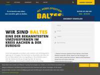 baltes-umzug.de Webseite Vorschau