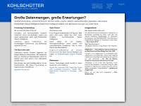 kohlschutter.com Webseite Vorschau