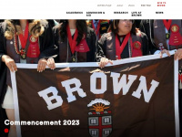 brown.edu Webseite Vorschau