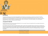 eucharistiefeier.de Webseite Vorschau