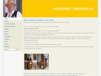 drehorgel-tanzbaer.ch Webseite Vorschau