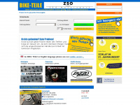 bike-teile.de Webseite Vorschau