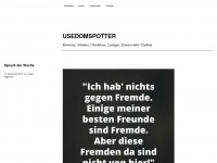 usedomspotter.de Webseite Vorschau
