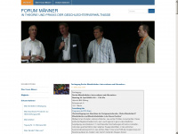 forum-maenner.de Webseite Vorschau