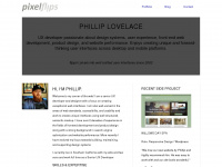 pixelflips.com Webseite Vorschau