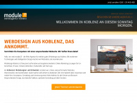 koblenz-webdesign.de Webseite Vorschau