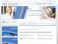 firmendatenbanken.ch Webseite Vorschau