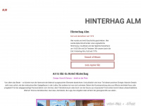 hinterhag.at Webseite Vorschau