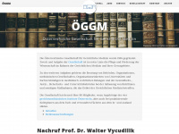 oeggm.com Webseite Vorschau