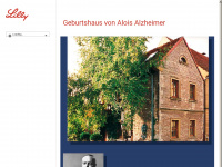 alzheimer-haus.de Webseite Vorschau