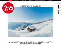 jhs.ch Webseite Vorschau