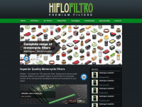 hiflofiltro.com Webseite Vorschau
