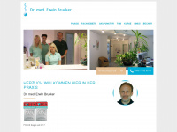 dr-brucker.info Webseite Vorschau