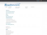 crisel-instruments.it Webseite Vorschau