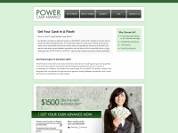 powercashadvance.com Webseite Vorschau