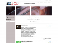invivo-records.de Webseite Vorschau