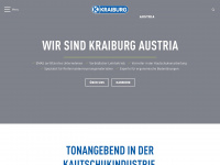 kraiburg-austria.com Webseite Vorschau