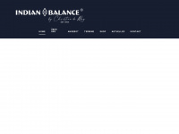indian-balance.com Webseite Vorschau