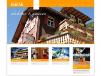 hotel-ducan.ch Webseite Vorschau