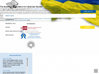ukrainianstudies.org Webseite Vorschau