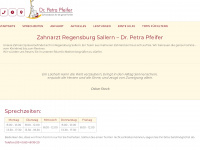 zahnarzt-regensburg-sallern.de Webseite Vorschau