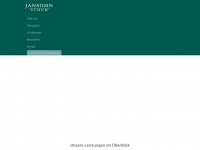 jansohn.at Webseite Vorschau