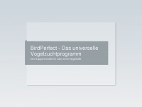 birdperfect.de Webseite Vorschau
