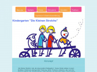 kindergarten-kleine-strolche.de Webseite Vorschau