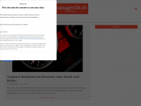manager24.ch Webseite Vorschau