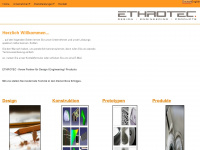 ethrotec.de Webseite Vorschau