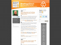 briefingsdirect.com Webseite Vorschau