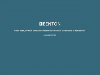 benton.org Webseite Vorschau