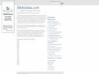 bibliodata.com