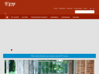 etf.edu Webseite Vorschau