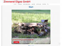 zimmerei-elgas.de Webseite Vorschau