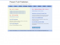 presenttruthpublishers.com Webseite Vorschau