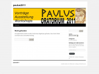 paulus2011.wordpress.com Webseite Vorschau